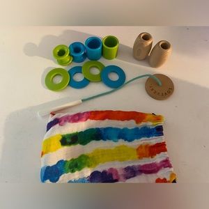 Lovevery Threadable Bead Kit from “The Adventurer Play Kit”